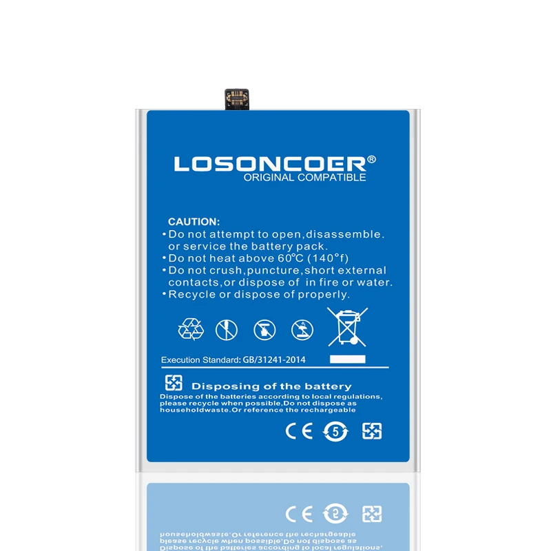 LOSONCOER 4950 мАч HB436380ECW Аккумулятор для Huawei P30 ELE-L09 ELE-L29 ELE-AL00 ELE-TL00  - 1