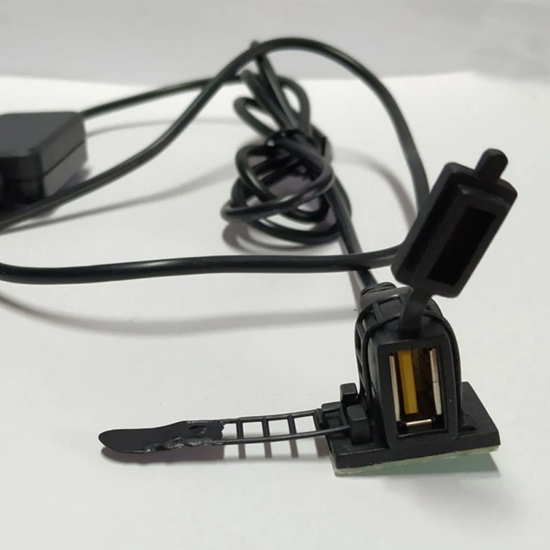  Широко используемый USB-адаптер питания для телефона 12-24 В для крепления мотоцикла на руль - 2