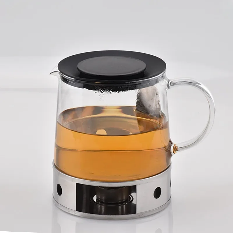  портативный подогреватель свечей из нержавеющей стали, держатель для чайника, держатель для чайника, подогрев основания, прочный, подставки, кофе - 3