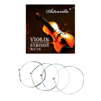 4Pcs/pack 1 4 скрипичные струны стальные струны e струны гитарные аксессуары