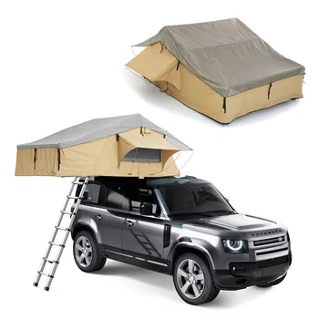 4x4 Открытый внедорожный кемпинг Холст Автомобиль Большое пространство Кровать на крыше Мягкая оболочка Расширенный стиль Палатка на крыше