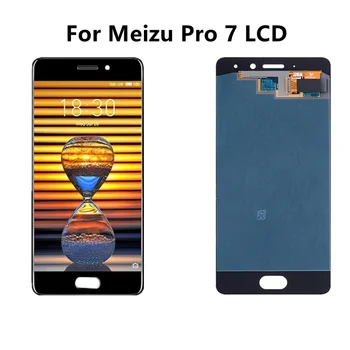 5.2 '' Оригинальный AMOLED для Meizu Pro 7 ЖК-дисплей Сенсорный экран с рамочным дигитайзером Запасные части для PRO 7 MZ-PRO 7 LCD