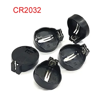 5 шт. Коробка кнопочных элементов 3 В, материнская плата CR2032, держатель кнопочного элемента, батарейный ящик CR2032, держатель батареи CR2025 (CR2025 доступен)
