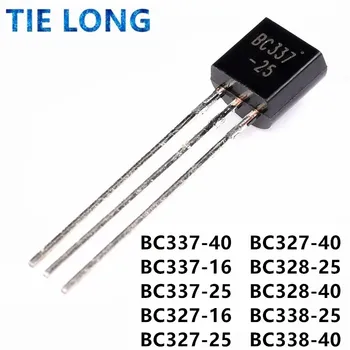 50PCS BC337-40 TO92 BC337 TO-92 NPN BC337-16 BC337-25 BC327-16 BC327-16 BC327-25 BC327-40 BC328-25 BC328-25 BC328-40 BC338-25 BC338-40 транзистор