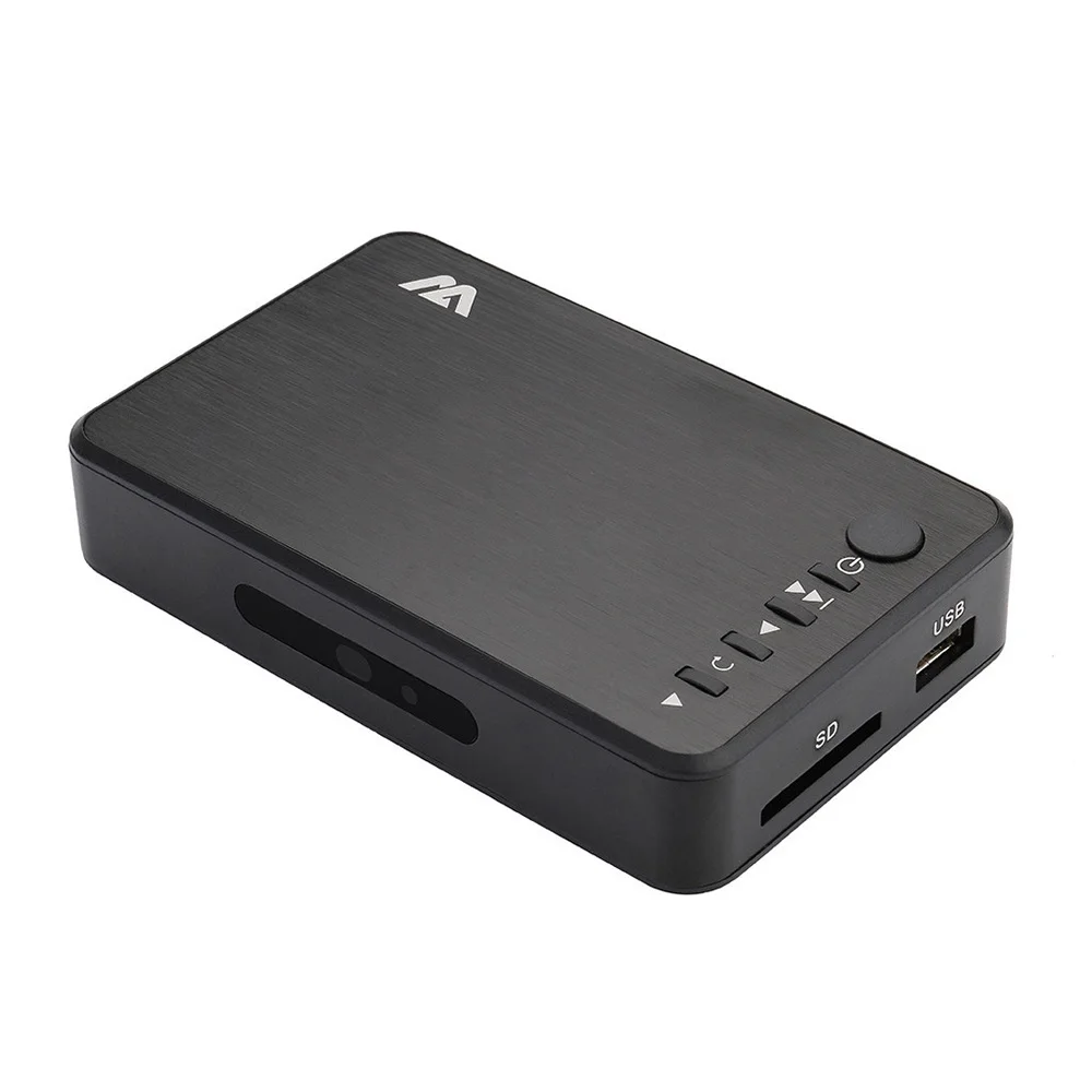Ultra Media Player Для автомобильного телевизора SD MMC RMVB MP3 USB Внешний жесткий диск U Диск Мультимедийный медиаплеер Коробка с VGA SD MKV H.265 - 5