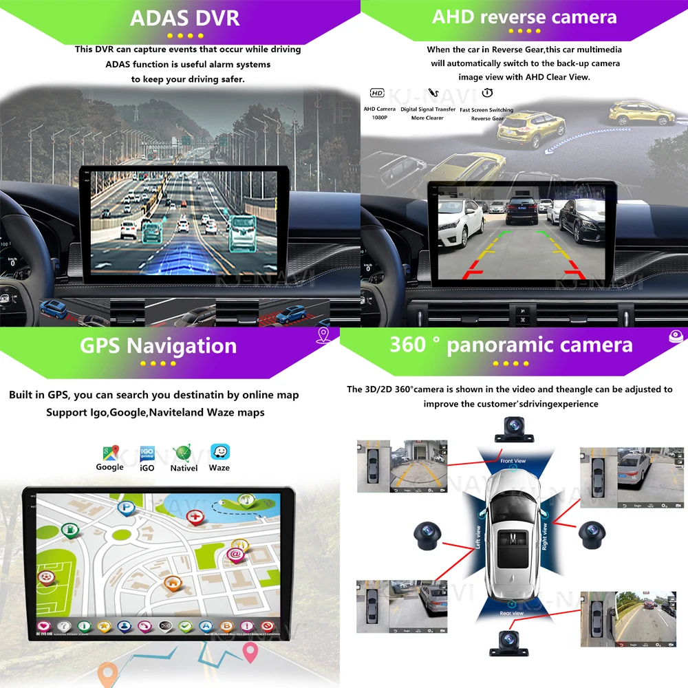Android 13 Автомобильный мультимедийный видеоплеер для Honda Accord 7 2003-2007 Carplay GPS Навигация Стерео DSP Mirror Link FM 4G WIFI - 2