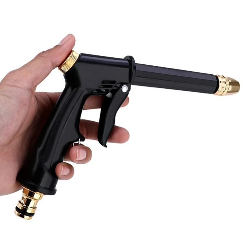 Портативные водяные пистолеты высокого давления для очистки автомойки Садовый поливочный шланг Сопло Спринклер Пенные водяные пистолеты - 3