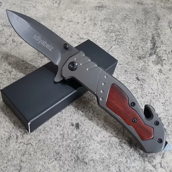 57HRC Складной нож Тактический карманный нож для выживания Охотничий кемпинговый клинок Edc Multi высокой твердости Военный нож для выживания