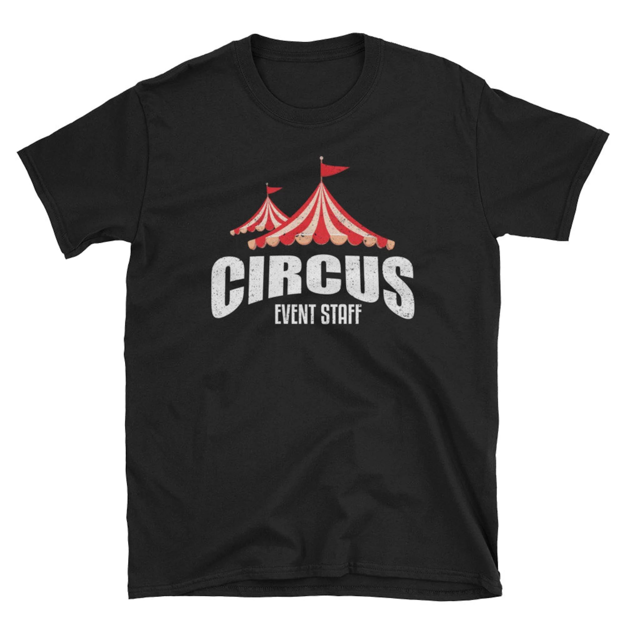 Цирковая футболка День рождения Мероприятие Палатка персонала Тематический карнавал - 0