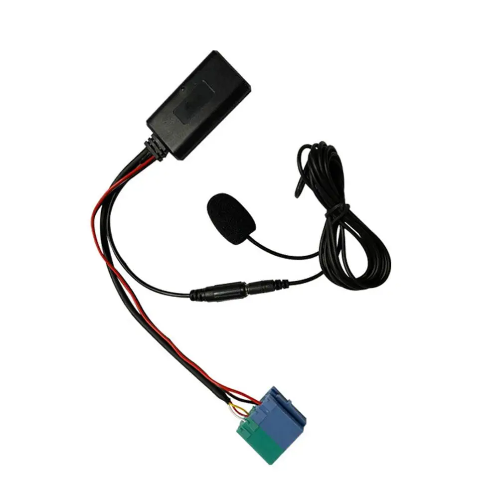 Автомобильный модуль Bluetooth AUX Аудио Кабель Адаптер С микрофоном Громкая Связь MP3 Музыкальный адаптер для Renault Обновление списка радио Z4W1 - 5
