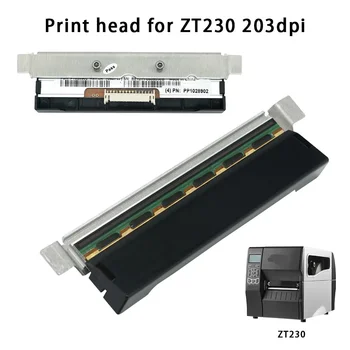 5PCS 203DPI P1037974-010 Печатающая головка для Zebra ZT210 ZT220 ZT230 Головка для печати этикеток 203DPI P1037974-010