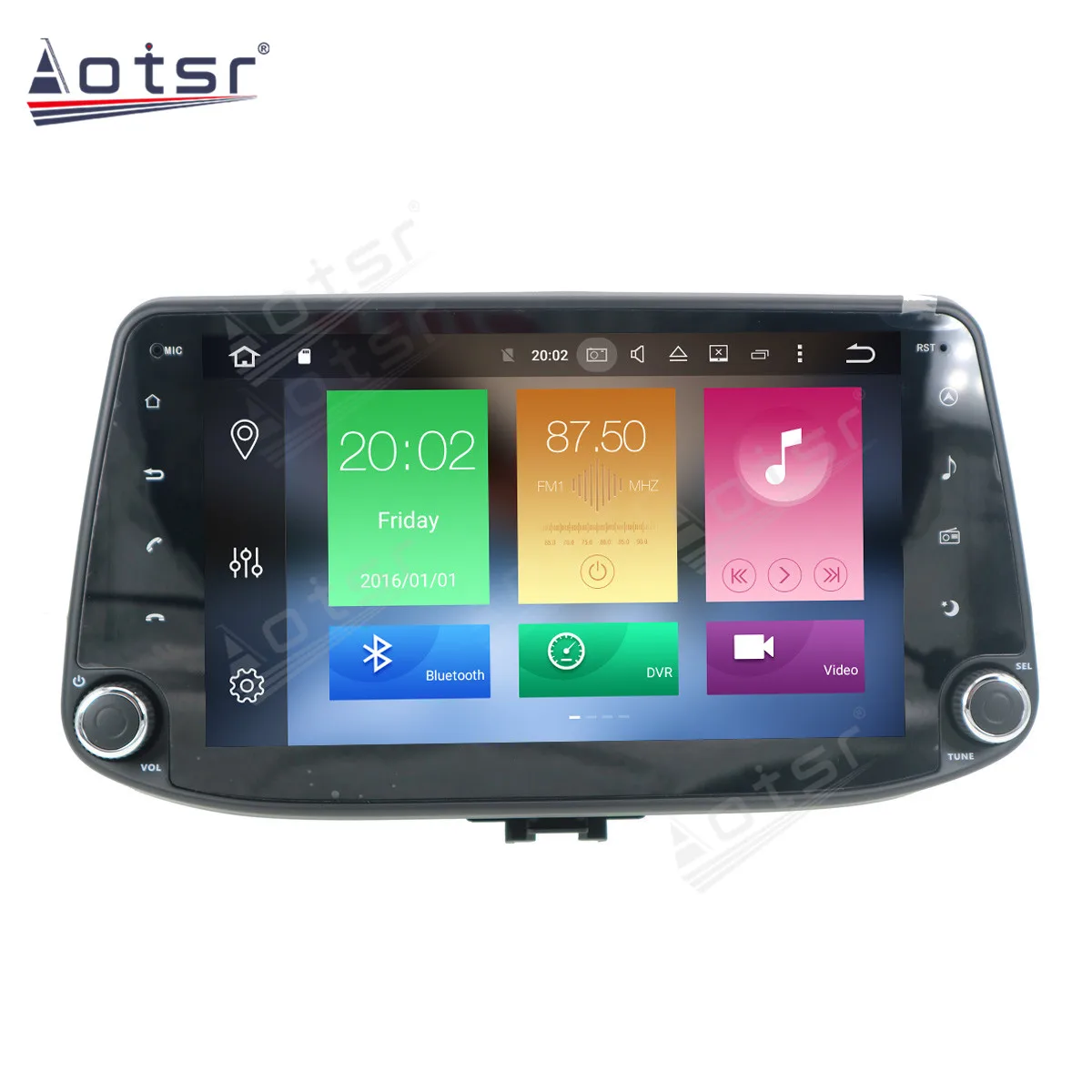 Carplay DSP для Hyundai I30 2017 2018 2019 Android Экран Мультимедийный плеер GPS Navi Auto Audio Стерео Радио Магнитофон Головное устройство - 3