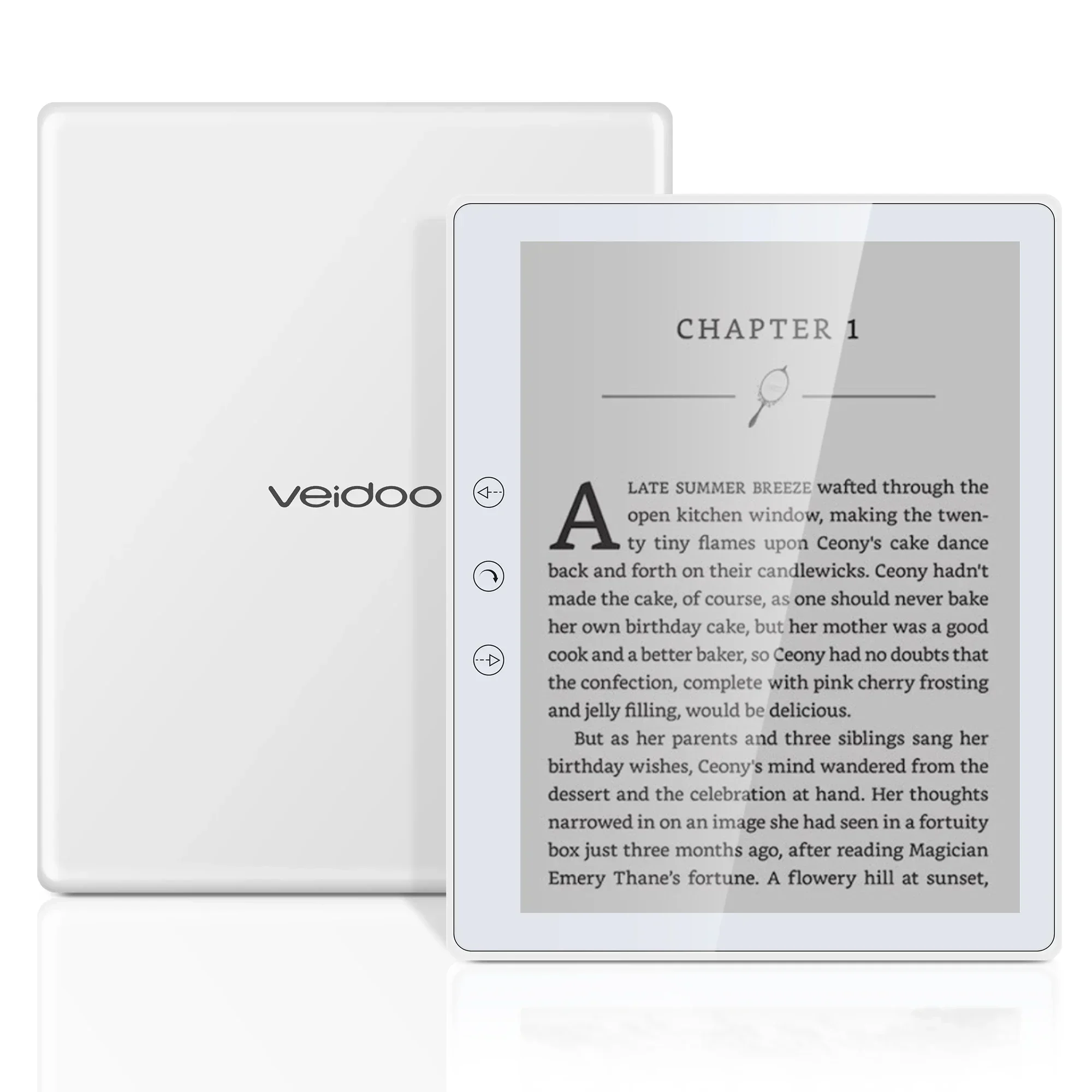 Veidoo OEM 6'' E-ink eReader Easy Carry HD Сенсорный экран Android Wi-Fi 6-дюймовый Epaper Epaper Reader с 8 ГБ ПЗУ 32 ГБ TF Расширение - 0