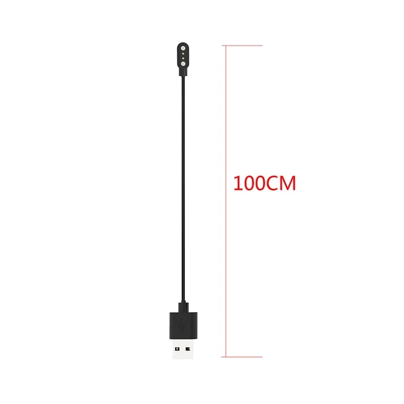 1 м / 3,3 фута USB-зарядное устройство для смарт-часов COLMI P45 Кабель для быстрой зарядки Адаптер питания док-станции COLMI P45 Аксессуары для смарт-часов - 4