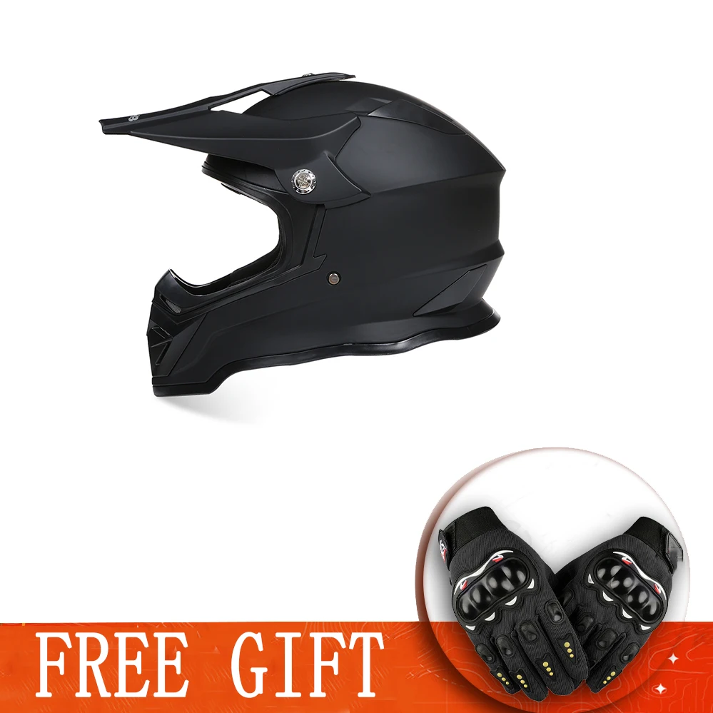 матовый черный мотоциклетный шлем мотоцикл картинг гоночные шлемы модульный casque быстрая езда безопасность каско мото мотокросс унисекс DOT - 0