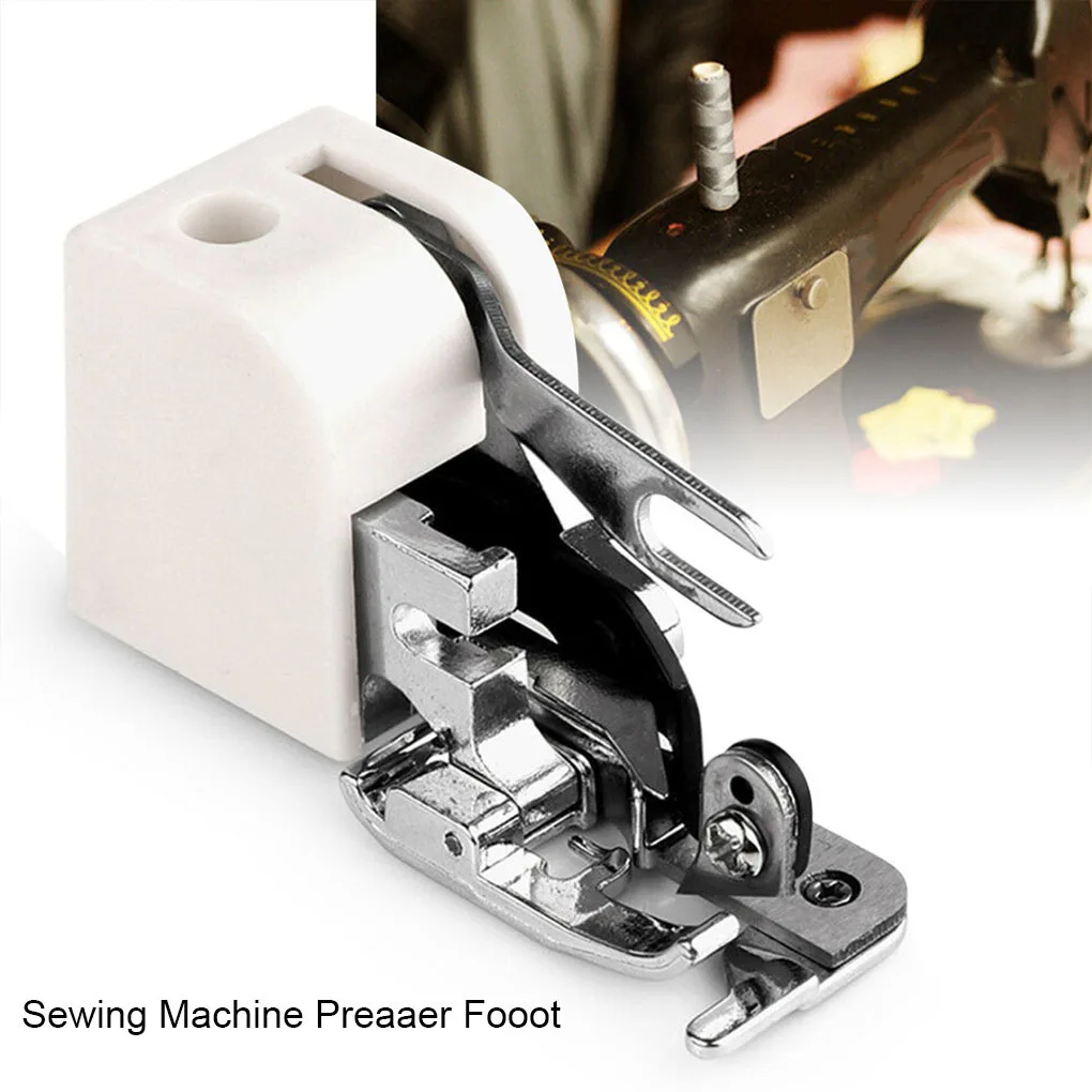  Боковой резак Оверлок Швейная машина Прижимная лапка Насадка для швейной машины Используется для швейной машины с низким хвостовиком - 0