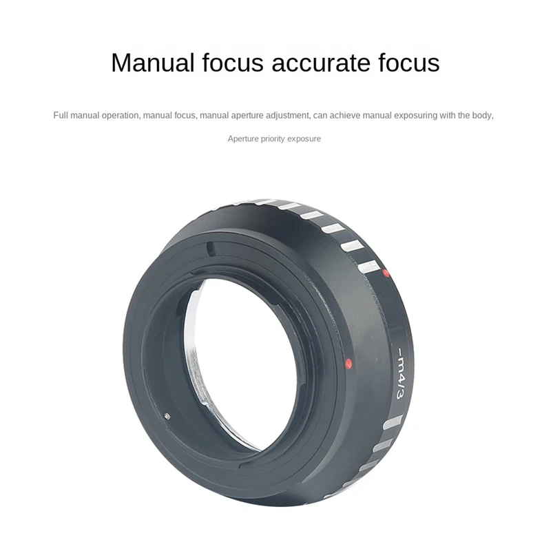 Konica-M43 Кольцо адаптера объектива для Konica AR Port Manual Lens To M4/3 - 4