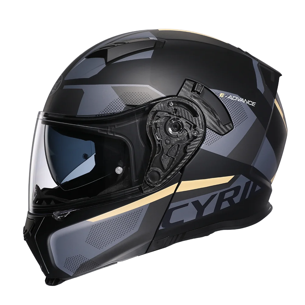 Мотоциклетный шлем с двойным козырьком Модульный откидной полнолицевой шлем для взрослых мужчин и женщин Одобрено DOT ECE - 3
