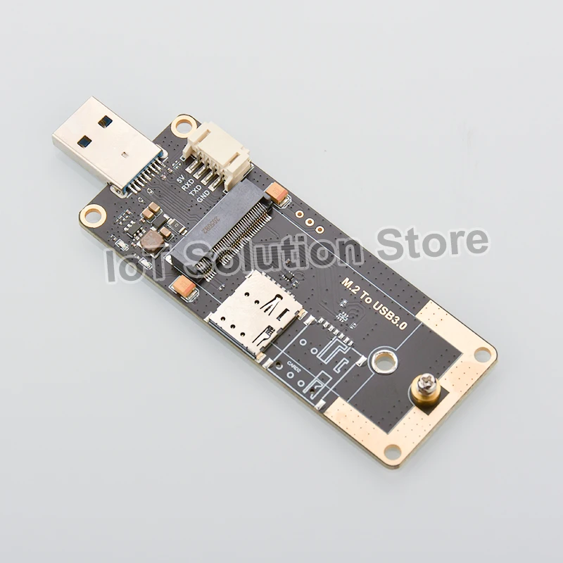 4G Модуль 5G M.2 M2 на USB 3.0 Плата адаптера USB3.0 480 Мбит/с Преобразователь высокоскоростной связи - 1