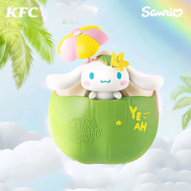 2023 KFC Международный день защиты детей Серия Sanrio Kuromi HelloKitty Cinnamoroll Cartoon Ornamental Doll Игрушки Праздничные подарки - 2