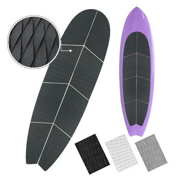 8 шт. EVA Deck Pads Доска для серфинга Подставка для ног Многоцветная ручка Surf Противоскользящий коврик для доски для серфинга Traction Surf Pads Deck Prancha Surf