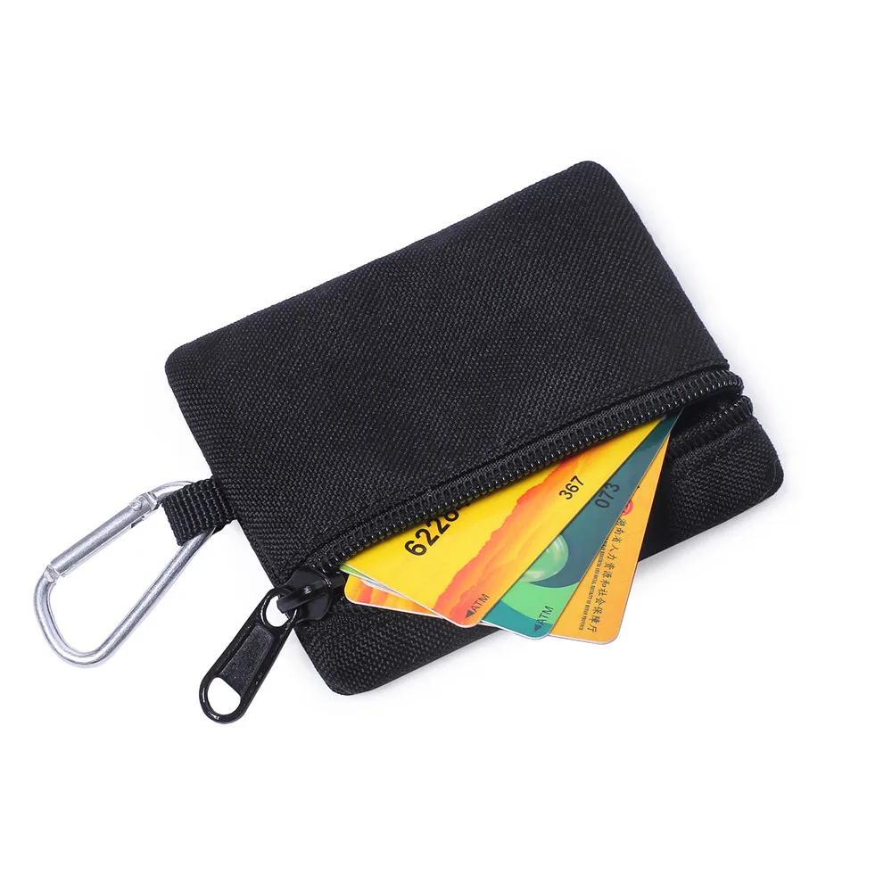  тактический кошелек портативный чехол для ключ-карт на открытом воздухе спортивный кошелек для монет охотничья сумка на молнии многофункциональная сумка - 3