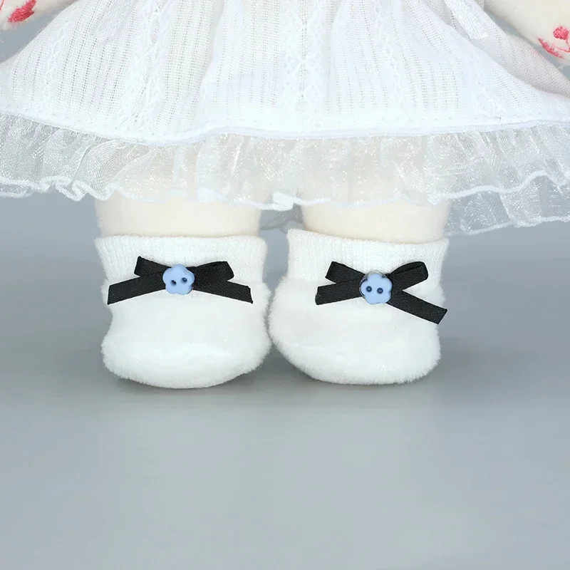 Симпатичная модная кукольная обувь 20 см хлопковая кукольная обувь плюшевая игрушка с наполнителем, аксессуары для кукол, игрушки для девочек - 5