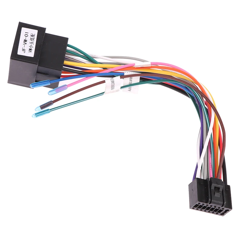 ABS Универсальный штекерный штекер к женскому разъему Жгут проводов для Pioneer AEG Audiovox Авто Стерео Радио 16-контактный кабельный адаптер ISO - 1