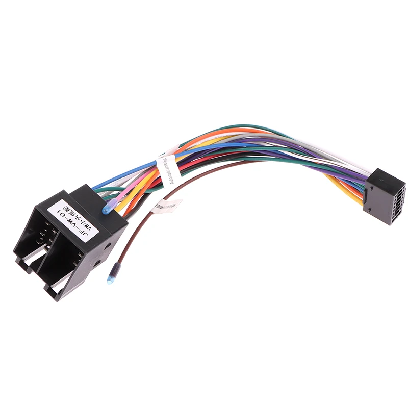 ABS Универсальный штекерный штекер к женскому разъему Жгут проводов для Pioneer AEG Audiovox Авто Стерео Радио 16-контактный кабельный адаптер ISO - 4