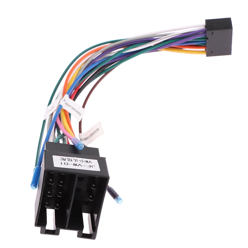 ABS Универсальный штекерный штекер к женскому разъему Жгут проводов для Pioneer AEG Audiovox Авто Стерео Радио 16-контактный кабельный адаптер ISO - 5