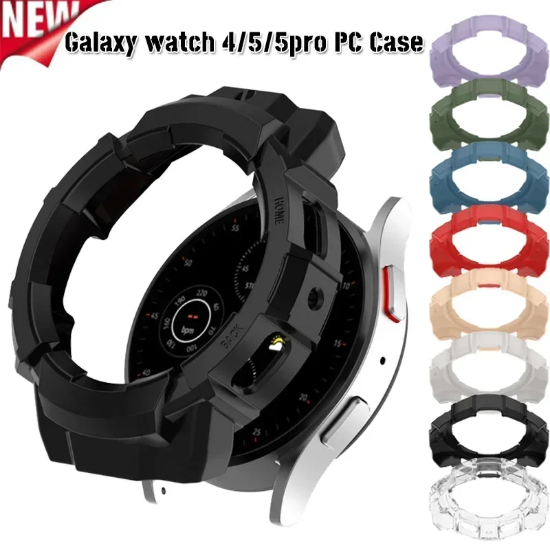 Чехол для часов Samsung Galaxys Watch 5 4 40 мм 44 мм Чехол для ПК Galaxy Watch5 Pro 45 мм Матовый защитный бампер для GalaxyWatch - 0