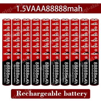AAAбатарея 1-96 шт. 88888 мАч Аккумуляторная батарея высокой емкости Оригинальная 1,5 В Подходит для светодиодных фонарей, игрушек, MP3 и других устройств