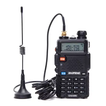 Baofeng Антенна для портативного радио Мини Авто УКВ антенна для Quansheng Baofeng 888S UV5R Walkie Talkie UHF Антенна