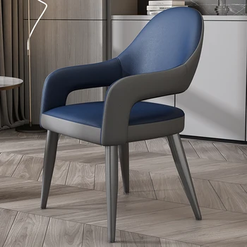 Design Современные обеденные стулья Индивидуальный дизайнерский роскошный высокий обеденный стул Индивидуальный шезлонг A Manger Мебель для дома ZY50CY