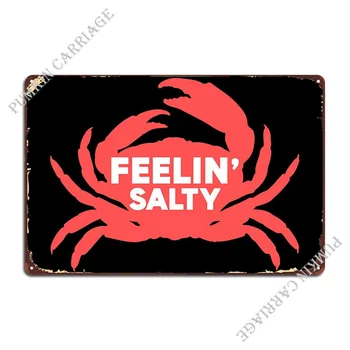 Feelin Соленые морепродукты Любовь Металлический знак Кино Классический Пещера Ретро Дизайнер Жестяной Вывеска Плакат