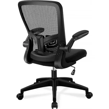 FelixKing Офисное кресло, эргономичное настольное кресло с регулируемой высотой и поясничной опорой Поворотный поясничный опорный стол