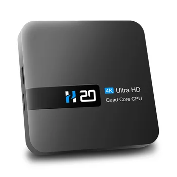 H20 Smart TV Box Объемный звук Домашний умный медиаплеер с дистанционным управлением Цифровой плеер, совместимый с Android 10.0