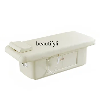 High-End Smart Electric Beauty Bed Lifting Салон красоты Многофункциональный массажный кушетка для кровати с теплой терапией