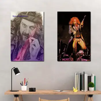 Jethro Tull Singer Холст Арт Плакат и Настенное Искусство Картина Печать Современный Семейный Декор Спальня Плакаты