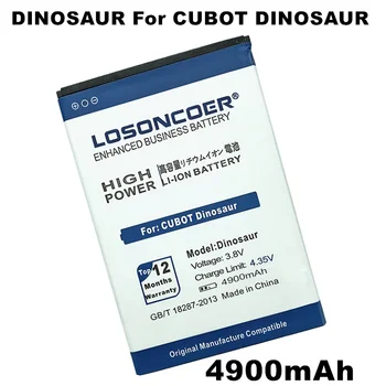LOSONCOER DINOSAUR 4900 мАч для аккумулятора мобильного телефона CUBOT Dinosaur + быстрое прибытие