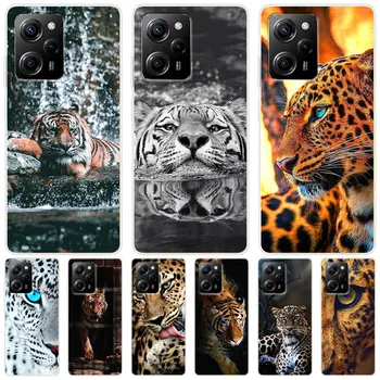 Lion Tiger Animal Чехол для Xiaomi Poco X5 X3 NFC M4 X4 Pro 5G Pocophone F1 M3 F3 F2 M2 Прозрачный силиконовый чехол для телефона