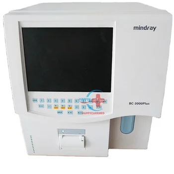 Mindray BC 3000 Plus Полностью автоматическая машина для тестирования общего анализа крови Гематологический анализатор 3 части Счетчик клеток крови