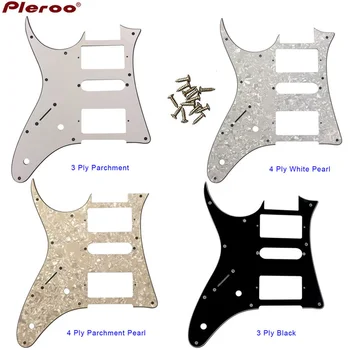 Pleroo Custom Детали для электрогитары - для левшей MIJ Ibanez RG40 Гитарный звукосниматель Скретч-пластина HSH Humbucker