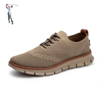 Plus Размер 47 48 Мужская обувь для гольфа Дышащая сетка Мужская спортивная обувь для гольфа Удобная обувь для гольфа