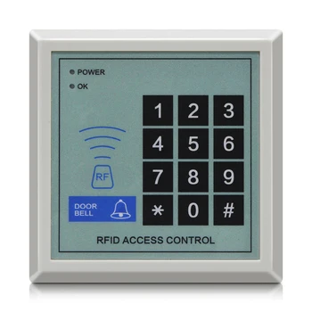 RFID Система контроля доступа Устройство Безопасность машины 125 кГц RFID Бесконтактный дверной замок 1000 пользователь