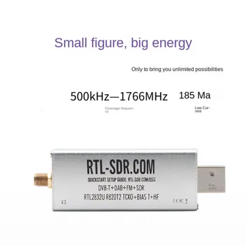 RTL-SDR V3 R820T2 RTL2832U 1 PPM TCXO SMA RTLSDR Программно-определяемая беспроводная связь