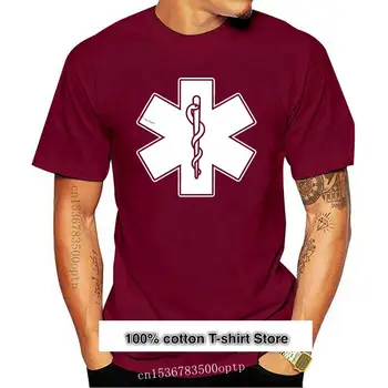 Ropa EMS EMT Star Of Life para hombre, camiseta de primeros auxilios para emergencias, servicios médicos, Vintage