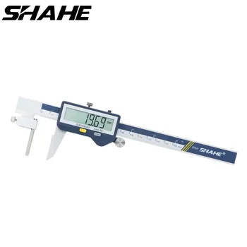 SHAHE IP54 Электронный цифровой штангенциркуль толщины трубы со встроенной функцией беспроводной передачи