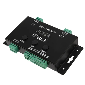 SP201E DMX512 WS2812B WS2811 Декодер контроллера DMX to SPI, поддержка нескольких микросхем