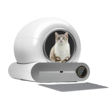Sogifo Smart Design с управлением через приложение Автоматическая самоочистка Cat Box Закрытый автоматический интеллектуальный кошачий туалет